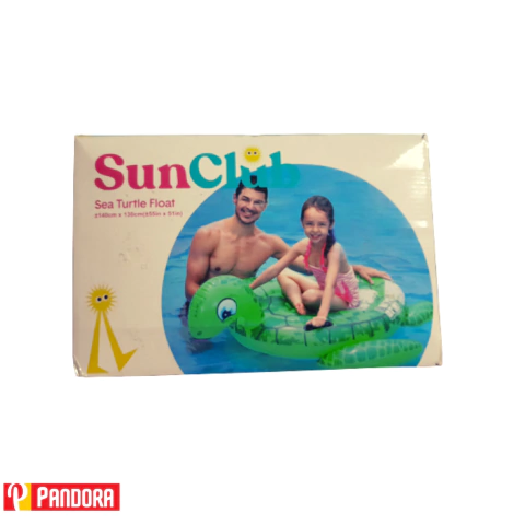 INFLABLE TORTUGA 3D 140X130CM SUNCLUB COD:37611 (6920388662222)