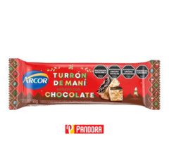 TURRON MANI/MIEL/CHOCOLATE 90G (7790580392604)