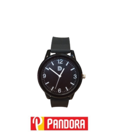 RELOJ DE PULSERA GRANDE REDONDO MALLA SILICONA DQ1969-5 (6902022019692) - tienda online
