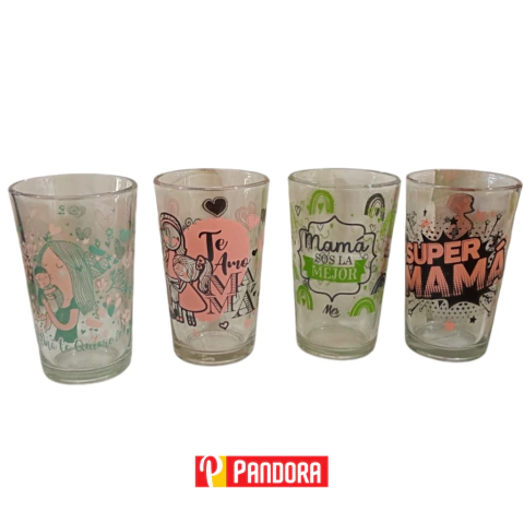 VASO DE VIDRIO DIA DE LA MADRE (01426)
