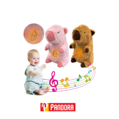 PELUCHE CAPIBARA QUE RONCA CON LUCES (110581) - comprar online
