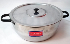 OLLA BAJA ALUMINIO EL CHARRUA N24 (01705)