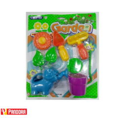 JUEGO MACETAS Y PLANTAS GARDEN TOOLS (2016010900092)