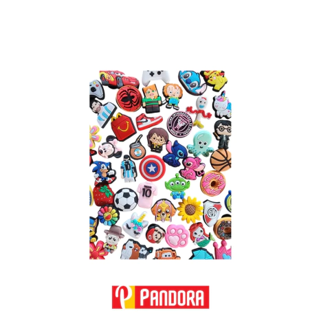 PINES PARA CROCS X6 DE PERSONAJES (110485)