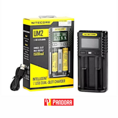 CARGADOR DE BAT. NITECORE UM2 (2 CELDAS) (6952506492787)
