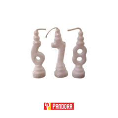 velas de numero lisas (00005)
