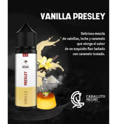 LIQUIDO CABALLITO NEGRO VAINILLA PRESLEY 60ML-3MG (109170)