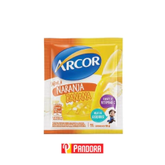 JUEGO EN POLVO ARCOR NARANJA-BANANA (7790580141509) - comprar online