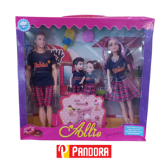 FAMILIA DE MUÑECOS ALLIE X4 NO.DY235 (6900000012352)