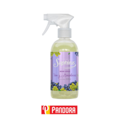 AROMATIZADOR TEXTIL SAPHIRUS 500ML UVA Y ARANDANOS (7798184684682)