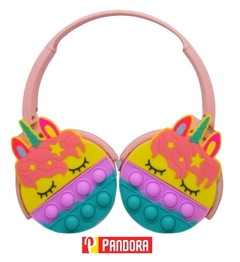 AURICULARES POP IT UNICORN P365 (6290132576892)