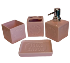 SET DE BAÑO DE CERAMICA X4PCS COD:712-3 (2023022071238) - comprar online