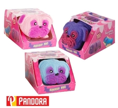 SQUISHY PUG COLORES FT246 (092626518199)