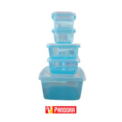 SET X5 HERMETICOS CUADRADOS (7790204103807)
