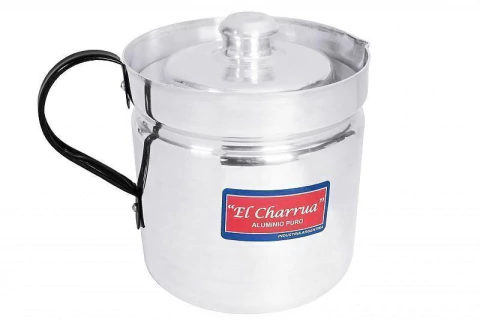 JARRO HERVIDOR ALUMINIO Nº16 CON TAPA EL CHARRUA (02487)