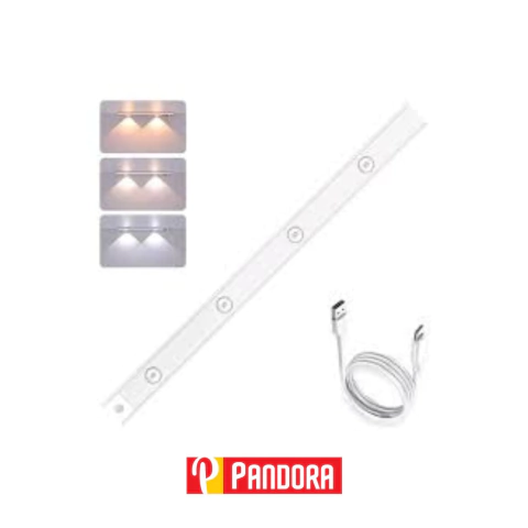 BARRA LED CON SENSOR DE MOVIMIENTO 60CM (00012)