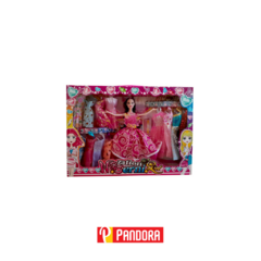 MUÑECA MOD ZATION GIRL CON VESTIDOS 263G-20 (8050002637201)