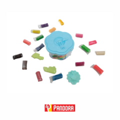 SET DE PLASTILINAS CON CORTANTES RELOJ PLSTIKIDS (7453077233803)