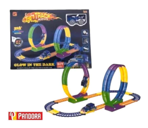 PISTA GLOW IN THE DARK TRACK KING (7453105009653)