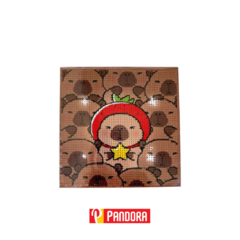 PINTURA DIAMANTE DE CAPYBARA 30X30CM (6464163964236)