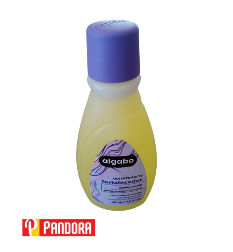QUITAESMALTE FORTALECEDOR ALGABO X50 (7791274005275)