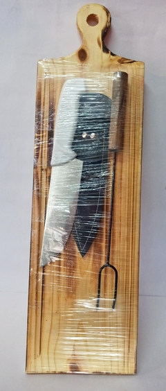 JUEGO DE ASADO CON CUCHILLA 507-160 (02340)