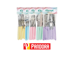 JUEGO DE CUBIERTOS 16 PIEZAS CAROL (7792281411554)