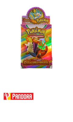CAJA DE CARTAS POKEMON 30+1DORADA (6949935500169)