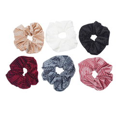 COLITA SCRUNCHIE XL TERCIOPELO RAYADO TPCAE-006 (03109)