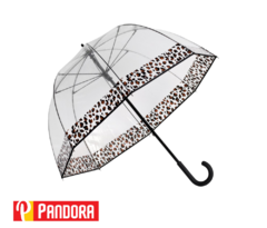 PARAGUAS ANIMAL PRINT TRANSPARENTE (6948015701052)