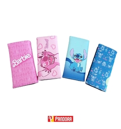 BILLETERA INFANTIL STITCH/BARBIE (05111) - comprar online