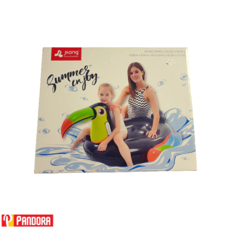 INFLABLE SALVAVIDAS TUCAN 128X104CM JILONG NO:37451 (6920388643009)
