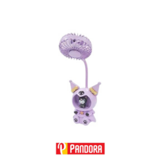 LAMPARA DE NOCHE KUROMI + VENTILADOR (109826)