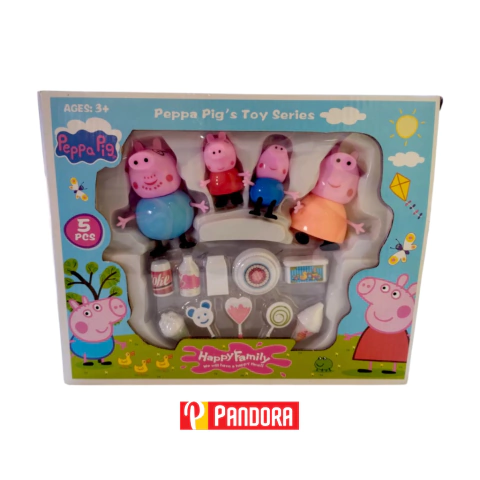 PEPA PIG X4 CON GOLOSINAS (109707)