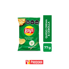 PAPAS FRITAS LAYS QUESO CREMA Y CEBOLLA 77G (7790310985557)