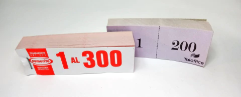 TALONARIO GUARDARROPA NUMEROS 1-200 (7790000012006)