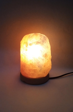 LAMPARA DE SAL PIEDRA CHICA 13CM APROX (03137) - comprar online