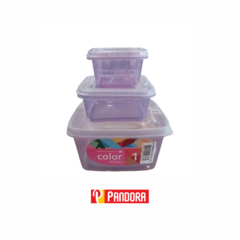 SET X3 HERMETICOS CUADRADOS (7790204103784)