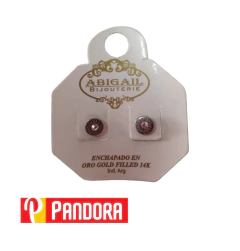 AROS ARGOLLITA CORAZON DORADO (01228)