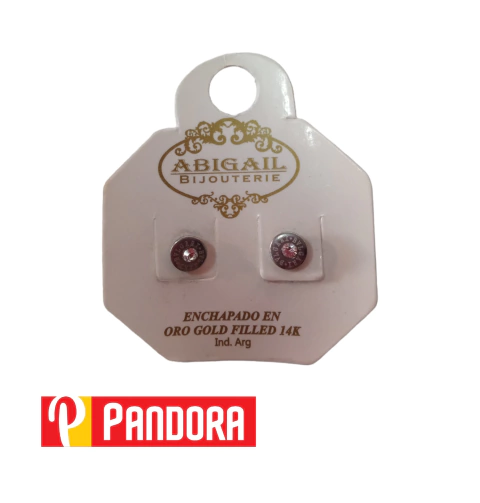 AROS ARGOLLITA CORAZON DORADO (01228)