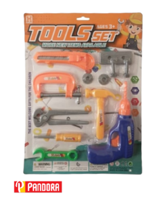 BLISTER SET DE HERRAMIENTAS TOOLS SET 981-5 (7790000098154)