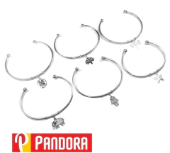 PULSERA ACERO ABIERTA CON DIJE TBCD696-L (6963668169516) - comprar online