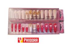 UÑAS POSTIZAS MELY COD:LH-P764 (6945105857644)