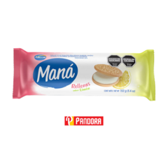 GALLETITAS RELLENAS MANA LIMON 152GR (7790040133259)