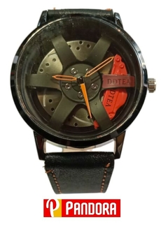 RELOJ DE PULSERA MALLA CUERO SIN NUMEROS DQ2270-8 (6902022227080)