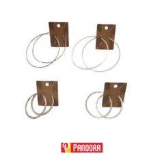 ARGOLLA PLATEADA MODA POINT Nº8 (01208)