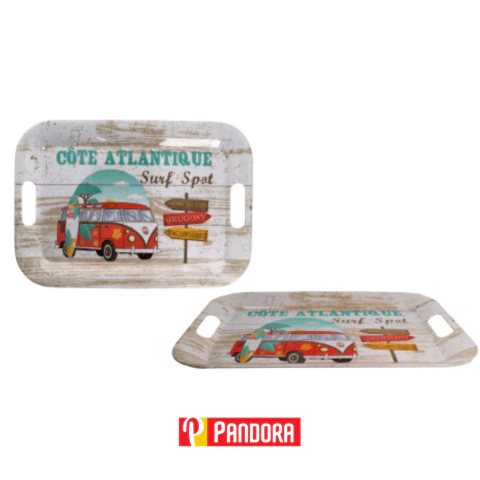 BANDEJA C/ASA MELAMINA C/DISEÑO ART:2751/164 (422116427517)