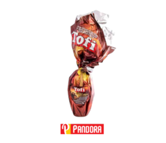 HUEVO CHOCOLATE TOFI C/HUEVITOS RELLENOS DE DULCE DE LECHE 115G (7790580299903)