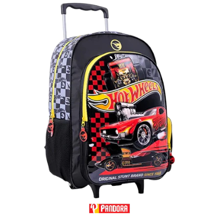 MOCHILA C/CARRITO N16 HOT WHEELS COD:75115 (7453002806157)