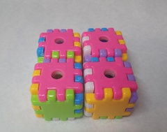 SACAPUNTAS CUBO ROMPECABEZAS COLOR (03438)